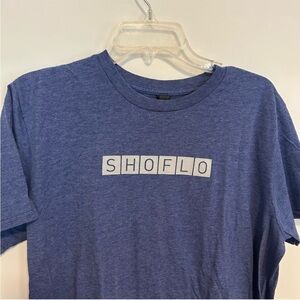 Light Blue size L T-Shirt with “SHOFLO” Brand